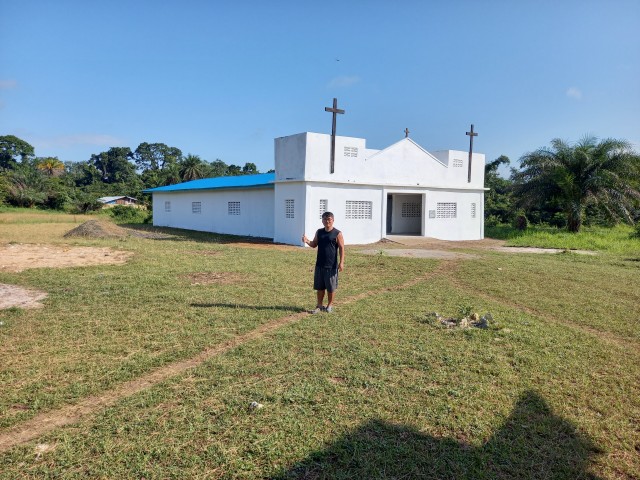 라이베리아 놀라온 은혜 교회 완공 (1)